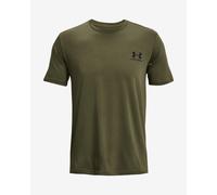 Under Armour Sportstyle Left Chest Short Sleeve T-Shirt Military Green Black - S