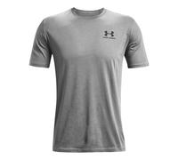 Under Armour Sportstyle Left Chest T-Shirt Men - Grey, Black, Size XL