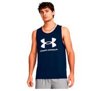 Under Armour Men's Sportstyle Logo Sleeveless T-Shirt - Blue - Size S / Regular