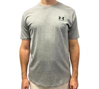Under Armour Sportstyle Logo T-Shirt Men's Size XL Color Gray Short Sleeve Tee