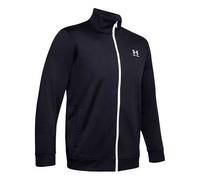 Under Armour Sportstyle Tricot Training Jacket 'Black White' 1329293-002 XL