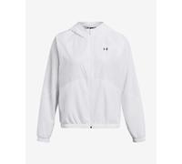 Under Armour SportStyle Windbreaker Hooded Jacket White Women - L