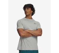 Under Armour Sportsyle Left Chest Short Sleeve T-Shirt Off-White Grey - L