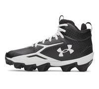 Under Armour Spotlight Hammer Jr Rm Boys' Football Boots, 001 Black White White, 3.5 Wide Big Kid