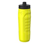 Under Armour Squeeze Water Bottles, 32 oz, Sideline with Quick-Shot Lid, Quick & Easy Hydration, Squeeze Bottle, 1 32oz