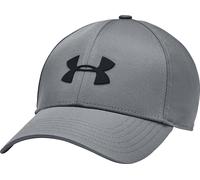 Under Armour Storm Blitzing Adjustable Running Cap Grey Run Hat Mens Womens