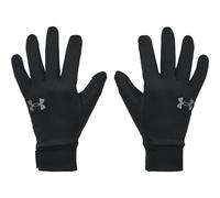 Under Armour Storm Liner Running Gloves Black Fleece Mens Womens