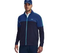 Under Armour Men's Storm Midlayer Full Zip, Midnight Navy-blue Mirage-glacier Blue, L