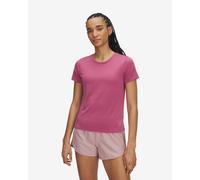 Under Armour Women's Launch Short Sleeve, Women's T-Shirt with Lightweight and Breathable Design, Running Top with Reflective Details,Fuchsia Dusk / / Reflective,LG