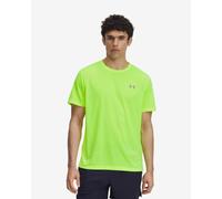 Under Armour Men's Launch Short Sleeve, Soft and Lightweight Men's T-Shirt, Essential Running Top with Reflective Detailing for Visibility,High Vis Yellow / / Reflective,SM