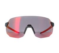 Under Armour Sunglasses Halftime 2M8 Matte Grey Orange Ruby Red Mirror