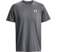 Under Armour T-Shirt UA Heavyweight Kurzarm-Oberteil mit aufgesticktem Logo