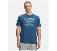 Under Armour 60/40s Armor Globe Short Sleeve T-shirt Black XL Man