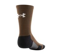 Under Armour Team Crew Socks M, Cleveland Brown / Black / White, Medium