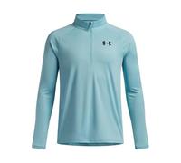 Under Armour Tech 2.0 1/2 Zip - Blue Haze, Black - YXS