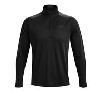 Under Armour Mens 2021 Tech 2.0 1/2 Zip HeatGear Training Breathable Sweater Black/Charcoal S