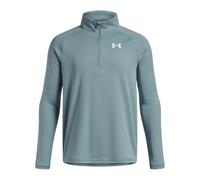 UNDER ARMOUR Junior Boys Training Tech 2.0 1/2 Zip Top, Green, Size L Green