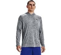 Under Armour Hoodie Tech 20.0 – Quick-drying, Anti-odour Running Hoodie – Men Pitch Gray/Black XL