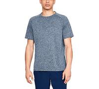 UNDER ARMOUR Tech 2.0 Short Sleeve Tee, Navy, Size M, Men Navy
