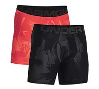 Under Armour Tech 6in Boxerjock (2-Pack) - SS21 - Large Black