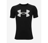 Under Armour Tech Big Logo Short-Sleeved T-Shirt Black White Kids - M