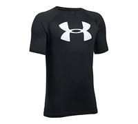 Under Armour Boys UA Tech Big LOGO Short-Sleeve T-Shirt - Black, YXL