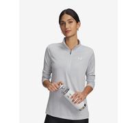 Under Armour Tech Half Zip sweatshirt light grey women - XL