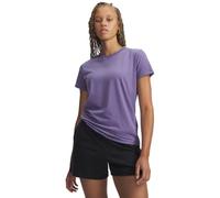 Under Armour Rival Core Short Sleeve T-shirt Purple M Woman