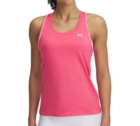Under Armour Tech Knockout Womens Training Vest Pink Workout Fitness Tank Top