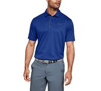 Under Armour Mens 2023 UA Golf Tech Polo Shirt - Royal - 4XL