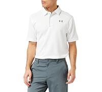 Under Armour Tech Men's Polo Shirt,White/Graphite,4X-Large