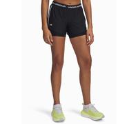 Under Armour Tech Play Up 2-in-1 Layered Gym Shorts Black