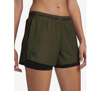 Under Armour Tech Play Up 2-in-1 Shorts Dark Green Women - XL