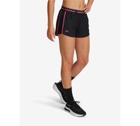 Under Armour Tech Play Up Shorts Black Red Women - L