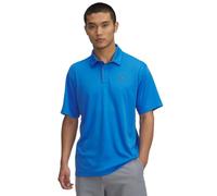 UNDER ARMOUR 2025 TECH GOLF POLO SHIRT - BLUE ATLANTIS / PITCH GREY - S