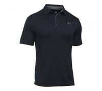 Under Armour Tech Polo - Black/Graphite - L Size: Large
