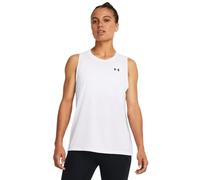 Under Armour Tech Tank Solid Sleeveless T-shirt White S Woman