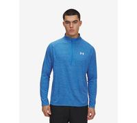 Under Armour Tech Textured Half Zip Long Sleeve Shirt Bright Blue - M