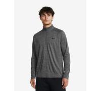Under Armour Tech Textured Half Zip Long Sleeve T-shirt Dark Grey - M