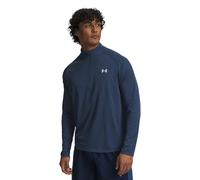 Under Armour Tech Textured Half Zip Men's Top | UK S in Wham Blue/White