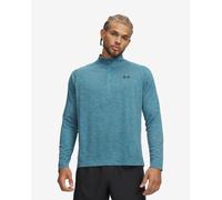 Under Armour Tech Textured Long Sleeve Half Zip T-Shirt Distant Blue - XXL