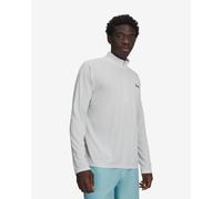 Under Armour Tech Textured Long Sleeve Half Zip T-Shirt Polar White - L