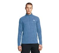 Under Armour Tech Textured Men's Half Zip Top | UK L in Light Blue