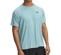 Under Armour Tech Textured Mens Training Top Blue Short Sleeve Gym T-Shirt