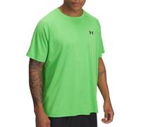 Under Armour Tech Textured Mens Training Top Green Short Sleeve Gym T-Shirt