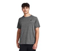Under Armour Men's Ua Tech Textured Ss T-Shirt, Castlerock / / Black, S