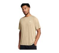Under Armour Tech Textured Short Sleeve T-shirt Beige S / Regular Men