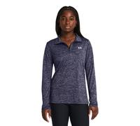 Under Armour Tech Twist Women's Half Zip Top | UK L in Midnight Navy/White