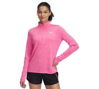 Under Armour Tech Twist Women's Half Zip Top | UK S in Super Pink/White