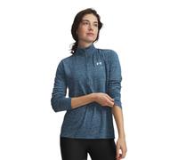 Under Armour Tech Half Zip Top Womens 10 (S) Blue